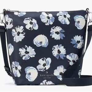 Kate Spade Chelsea Floral Duffel Crossbody Bag